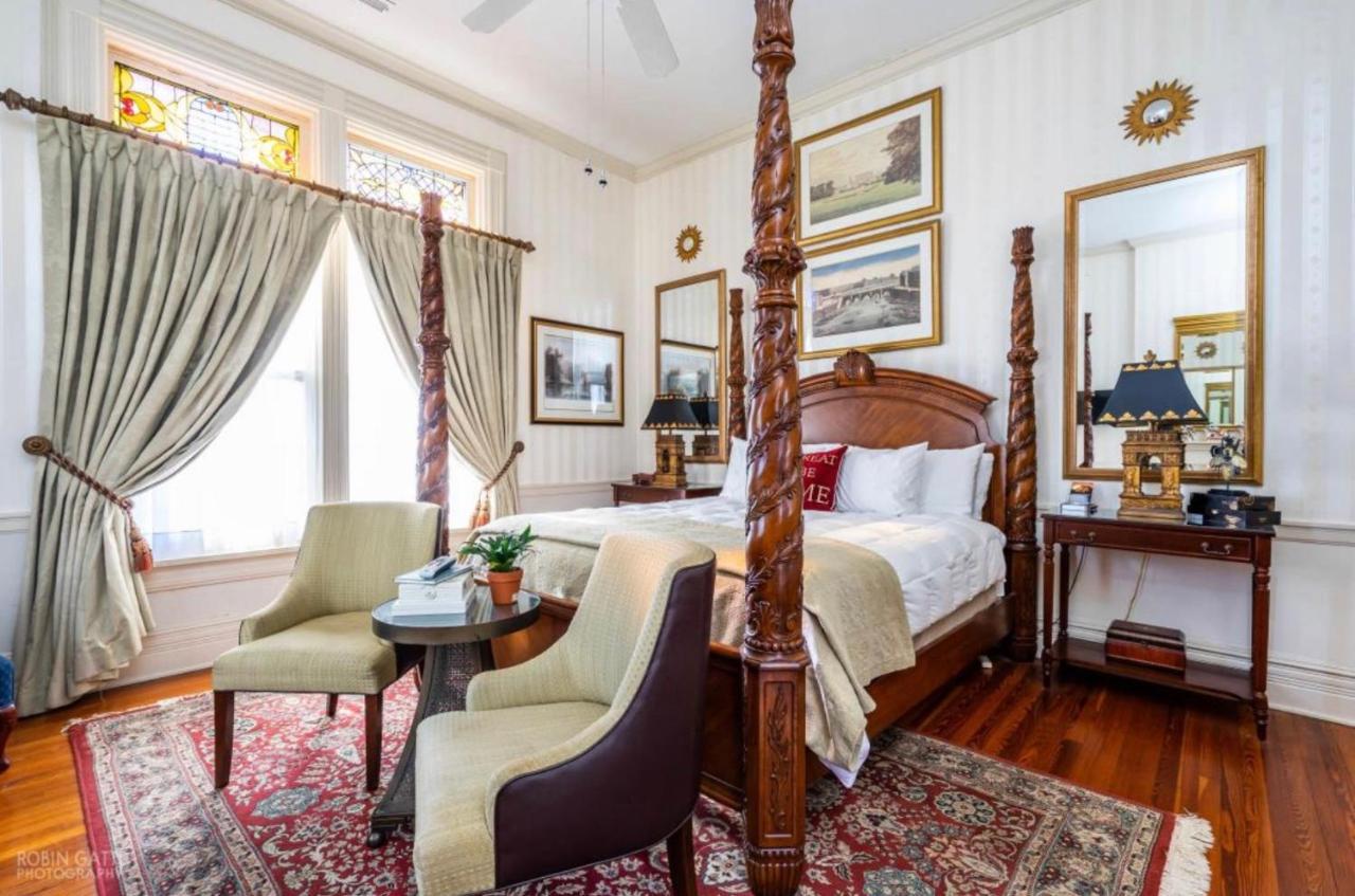 Burke Mansion Bed & Breakfast Macon Eksteriør bilde