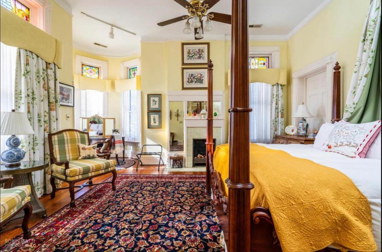 Burke Mansion Bed & Breakfast Macon Eksteriør bilde