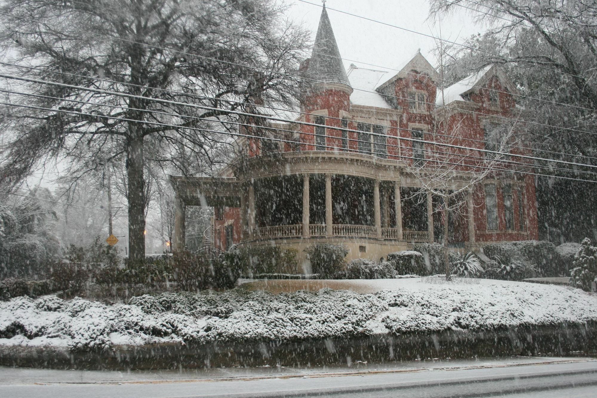Burke Mansion Bed & Breakfast Macon Eksteriør bilde